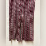 CAbi Red and White Patterned Pants Photo 7