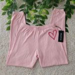 Wildfox Pink Heart Joggers (XS) Photo 1