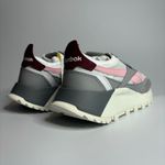 Reebok  Women's Classic Leather Legacy Sneakers in Stark Grey/White/Urban Maroon Photo 4