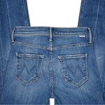 MOTHER Mid Rise Dazzler Ankle Fray 25 Opposites Attract Stretch Retail $238 Blue Photo 9