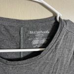 Motherhood  Maternity nursing small black Gray Top Photo 1