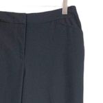 Nicole Miller  New Black Career Pants Flat Front Classic Trousers Women's Size 6 Photo 6