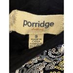 Anthropologie Porridge Pascaline Crisp Silver Sequined Fully Lined Pants S Photo 2