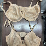 Soma  Size 34DD Set of 2 Beige Underwire Lightest Lift Perfect Coverage Bras Photo 0