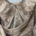 Michael Kors Large Hobo Gold and Brown Shoulder Bag Photo 14