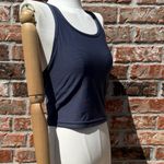 Nike  Navy Blue Athletic Workout Crop Tank Top / L / Excellent condition Photo 2