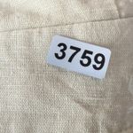 Etophe studios Halter Jumpsuit Wide Leg Button Front Linen blend Casual Beige M Photo 13