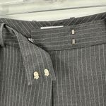 Tahari  Arthur S. Levine Classics Gray Black Pinstriped Dress Pants Size 10 Photo 6