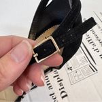 Circus by Sam Edelman Sam Edelman Circus Black Suede Espadrille Wedge Sandals Womens 9.5 Beachy Summer Photo 3