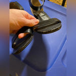 Sam & Libby  black wedge sandals size‎ 8 Photo 5