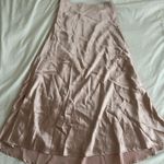 SheIn Mermaid Pink Satin Skirt Photo 3