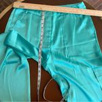Meshki Amaya Satin Cargo Pants Mint Green size xl maximalist feminine fun Photo 7