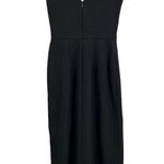 Saloni Dress Black Long V Photo 4
