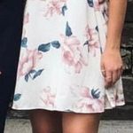 Miami Halter White Floral Dress Photo 2