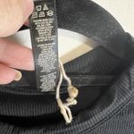 SKIMS Cropped Rib Modal Tee Black Slim Fit Crewneck Lightweight Stretch Sz XS Photo 5