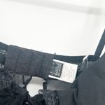 Rampage  Womens Y2K Whimsigoth Witchy Sheer Lace Mesh Babydoll Top Lingerie 34B Photo 3