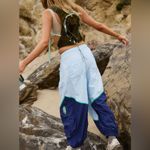 free people movement freeflow colorblock joggers baseline blue NWT XL Photo 2