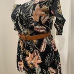 Amuse Society Libre Allover Tropical Floral Print Off-the-Shoulder Romper - XS Photo 3