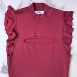 Bailey 44 women’s Bewitched ruffle-trimmed cutout ribbed-knit bodycon dress XS Photo 11