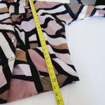 Diane Von Furstenberg  Jacket Abstract Retro Double Breasted Cotton Purple 6 Photo 8