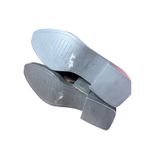 ZARA  Black faux Leather Chunky Heel Lace Up Oxford Shoes Women's Size 41/10 Photo 8