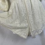 Hollister New Ivory Lace Romper Women's Small Off Shoulder Bohemian Tassel Boho Photo 3