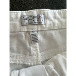 Sofia Vergara White Distressed Shorts size 12 White Photo 5