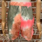 Eldridge neon pink and earth toned tie dyed cloth shorts / L / EUC Size L Photo 4