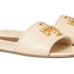Tory Burch Eleanor Slides Cream 8.5 Photo 0