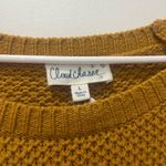 Cloud Chaser NWT  mustard yellow black tunic sweater size Large Photo 2