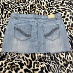Denim mini skirt Blue Size 8 Photo 1