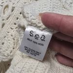 NWT Sea New York Carter White Crochet Wool Long Sleeve Maxi‎ Dress Size XS Photo 7