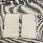 Blue 84 Kiawah Island Nautical Fishermen Striped Hoodie with Anchor Graphic Photo 3