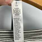 Athleta  Black White Cloudlight Stratus Striped Long Sleeve Scoop‎ Neck Shirt Photo 2