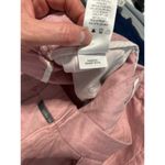 Anthropologie x Level 99 Women's 32 pink Linen Blend Helen Trouser Shorts Photo 3