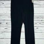 Good American NWT Size 3 (L) Classic Black Zipper Ankle Good Waist Scuba Pants Photo 0
