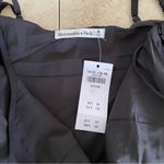 Abercrombie & Fitch NWT  Black Spaghetti Strap Maxi Slid On Back And Side ZipperM Photo 4