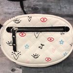 Claire’s‎ Fanny pack with cute tattoo images White Photo 0