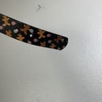 Betsey Johnson Gingerbread Cookie Candy Cane Christmas Holiday Belt Womens M Blk Photo 6