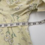 Aria VTG Cotton Nightgown Cottagecore Prarie Ruffle Smocked Floral Large Photo 12