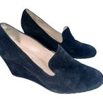 LK Bennett  suede black wedge shoes size 39 US 8 Photo 0
