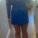 ZARA Blue  Dress Photo 0