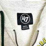 47 Brand Green Bay Packers Hooded Full Zip Sweatshirt Jacket S Photo 4