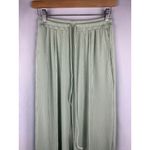 Women’s Katch Me Sage Green Ribbed Pants Size M Size M Photo 2