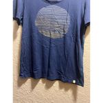 Life is Good Blue Fitted Shirt Woman’s Size Medium Photo 1
