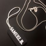 SAMUEL B Sterling Silver Popcorn Necklace Oxidized Caviar Chain 20” NWT Photo 3