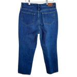 Lands' End 100% Cotton Medium Wash High Rise Straight Jean Size 10 Blue Photo 1