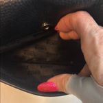 Michael Kors  Black and Gray Vanna Medium shoulder Crossbody Bag Photo 14