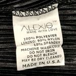 Alexis Pleated Tiered Strapless Maxi Dress, Black, Size XS Photo 7