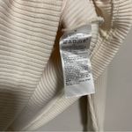 Banana Republic  Off White Ribbed Square Neck Sweater Photo 7